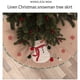 thumbnail image 4 of Wosthever de árbol de Navidad tela delantal inferior diámetro 108cm Santa Claus muñeco de nieve bordado Base cubierta vacaciones compras Kits de decoración para fiestas Papá Noel, 4 of 6