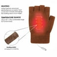 thumbnail image 3 of Heated Gloves Outdoor Winter Warmer Leather Rechargeable Li Ion Battery Women Gloves Gloves Mittens Toddler Mittens for Women Cold Weather Heated Women Mittens Gloves Mittens Women Ski Gloves Mittens, 3 of 5