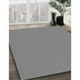 thumbnail image 3 of Ahgly Company Machine Washable Indoor Rectangle Transitional Smokey Gray Area Rugs, 2' x 5', 3 of 7