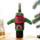 thumbnail image 5 of Cubierta de botella de vino de vino de la Navidad 3 unids para el restaurante, 5 of 6