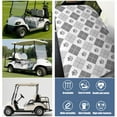 thumbnail image 6 of 51" x 31" Golf Cart Seat Towel Blanket, Universal Microfiber Cover for EZGO TXT, Club Car Precedent, Yamaha G29, Icon Seats, 6 of 8
