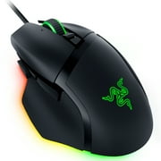 Razer Basilisk V3 Ergonomic Wired Gaming Mouse with 26K DPI Optical Sensor, 11 Programmable Buttons, Chroma RGB and HyperScroll Tilt Wheel - Black