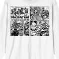 thumbnail image 7 of TMNT Comic Origins Comic Strip Art Crew Neck Long Sleeve White Adult Tee -Small, 7 of 7