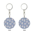 thumbnail image 2 of Naloa Cute Fat Cat Print Round Keychain Keychain Key Ring, Key Tag, Key Chain Bulk for Gift Accessories (Round), 2 of 7