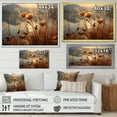 thumbnail image 4 of Designart "Serenade At Sunset With Wildflowers" Wildflowers Floater Framed Canvas Wall Art, 4 of 5