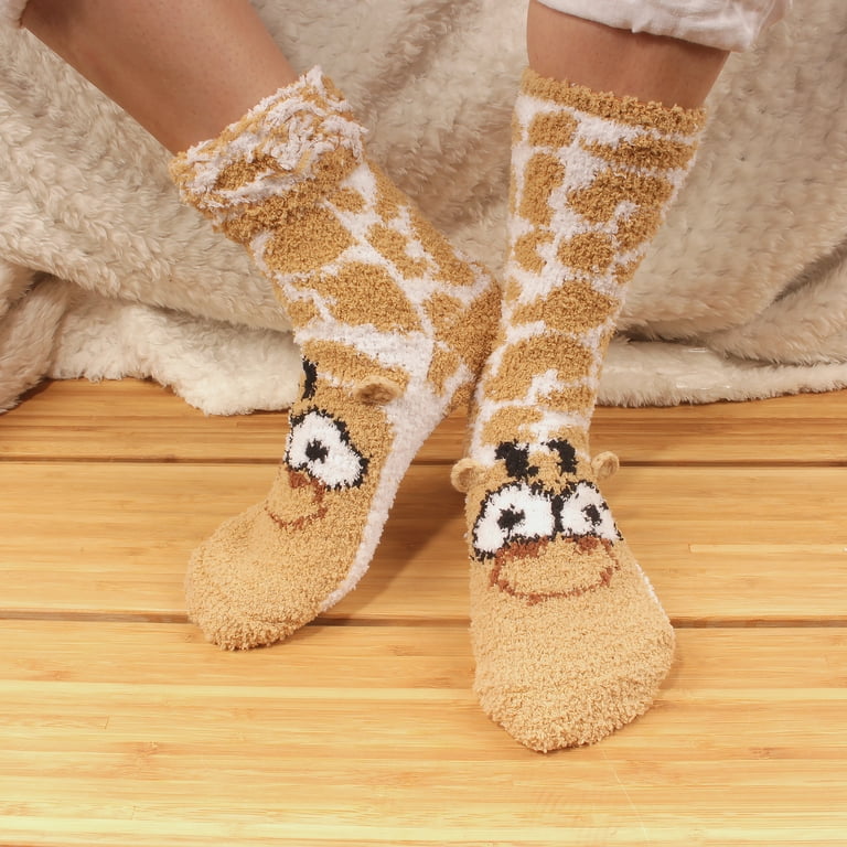 Giraffe clearance slipper socks