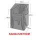 thumbnail image 2 of Veranda Water-Resistant Rocking Chair Cover, Patio Furniture Covers 64*64*120/70CM, 2 of 3
