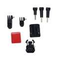 thumbnail image 4 of Kit de Base de Superficie Curvada Hebilla de Liberación Rápida Adhesiva con Tornillos Accesorios Ordenador Portátil Informática Tablet Sunnimix Soporte de cámara de montaje lateral, 4 of 4
