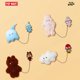 thumbnail image 4 of 2025 POPMART CRYBABY Crying Again Series Peluche Insignia Caja Sorpresa Bolsa de Adivinanzas Caja Misteriosa Juguetes Muñeca Linda Figura de Anime Adornos de Escritorio, 4 of 5