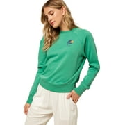 O'Neill Womens Mavericks Pullover Fleece Jade S