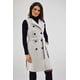 thumbnail image 2 of Chaleco de doble botonadura Roman Fashion Juvenil 2002 Gris M, 2 of 6