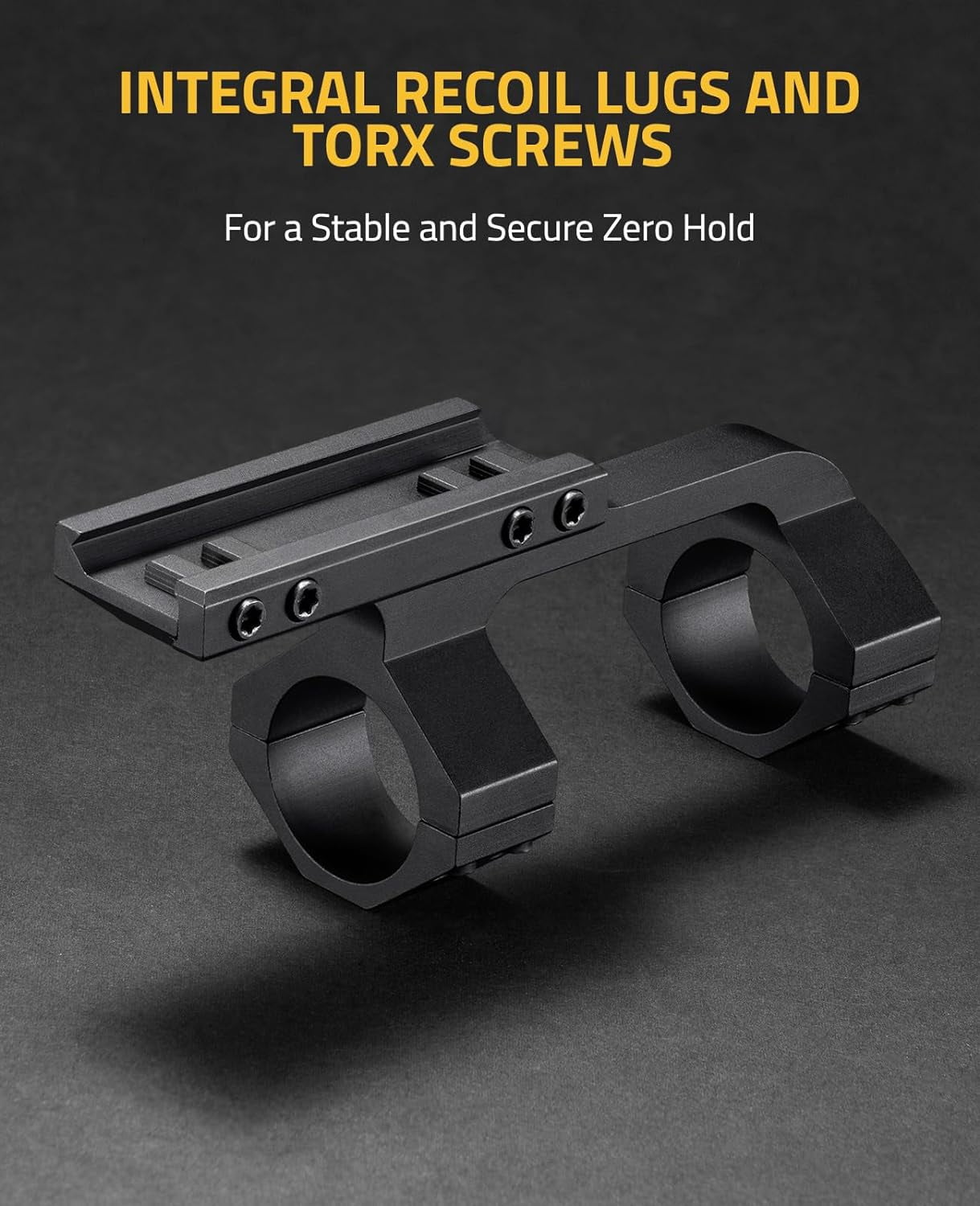 CVLIFE 1-6x24 LPVO Scope with 30mm Cantilever Mount ,Second Focal Plane Scopes with Zero Reset