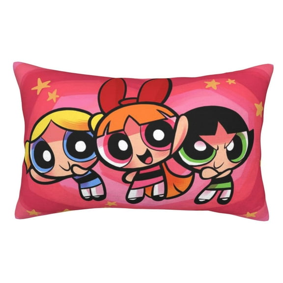 The Powerpuff Girls Pillow Protector Pillow Cases Lightweight Soft Pillowcases Comfortable Pillow Covers 14"X20"