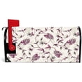 thumbnail image 2 of Coolnut Magnetic Mailbox Cover, Geometrical Flowers Pattern Design Post Mail Box Cover Mail Wraps Cover, Standard Size 20.7" L x 18" W, 2 of 5