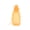 Single orange baby food pouch (straw optional), variant on Portable silicone baby food storage bags for bottles, milk, and rice cereal.