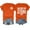 Orange, variant on YLHFASHION Baseball Shirt Women Baseball Heart Tee Shirts Baseball Mom Tshirt Casual Crew Neck Short Sleeve Tops Clearance Women's Short sleeve T-shirt