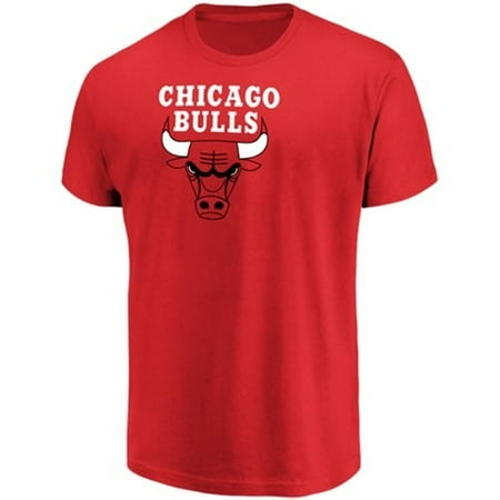 Chicago Bulls Red Jersey - Men's Majestic Red Chicago Bulls Victory Century T-Shirt
