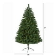 thumbnail image 2 of Nearly Natural 6ft. Rocky Mountain Mixed Pine Artificial Christmas Tree with 300 LED Lights, 2 of 7