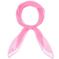 thumbnail image 1 of Womens Scarf 50s Chiffon Sheer Square, 1 of 1