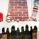 thumbnail image 5 of Manta de nieve invernal para la decoración de la chimenea | Escultura de hielo con forma de carámbano artificial | Decoración navideña para la repisa de la chimenea, 5 of 6