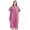Hot Pink, variant on Womens Cover Ups Wraps Solid Color Terry Bathrobe Beach Surf Swimming Thickened Warm Beach Hooded Cape Blue One Size