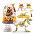 thumbnail image 1 of Dinosaur Toy Robo Alive Fossil Find Amber Adventure T-REX, 1 of 9