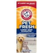 ARM & HAMMER Pet Fresh Odor Eliminating Deodorizing Carpet Powder, Pet Fresh, 30 oz