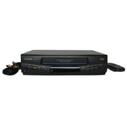 Pre-Owned Panasonic PV-8451 VHS VCR Recorder Player - w/ Original Remote, A/V Cables, & Manual (Good)