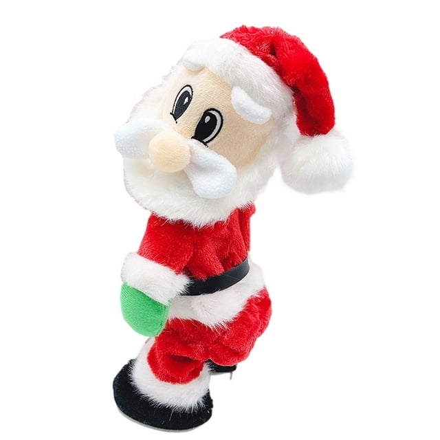 Muñeco Eléctrico De Papá Noel Bailarín En Movimiento Para Mesa Y Sala De Estar