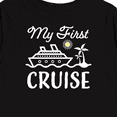 thumbnail image 4 of Inktastic My First Cruise with Cruise Ship and Palm Trees Boys or Girls Long Sleeve Toddler T-Shirt, 4 of 5