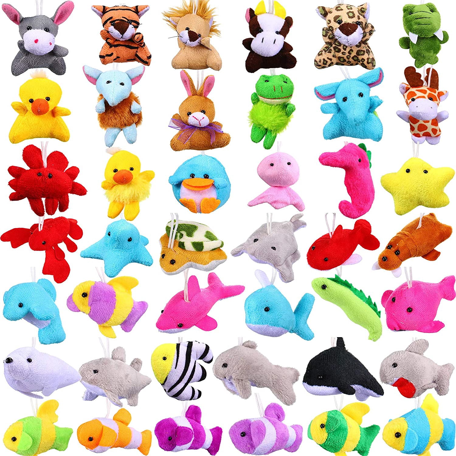 Lot De 9 Jouets Chiots En Peluche Miniatures – Pendentifs Porte-clés Ou Sac à Dos, Chiens Toutous Doux 10 Cm, Cadeaux Anniversaire Fête