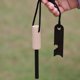 thumbnail image 3 of Arrancador de fuego - Varilla de ferro tradicional, mango de madera hecho a mano Acero de fuego grueso - Huelgas - Encendedor de supervivencia con cordón para el cuello y delantero multiherramienta, 3 of 4