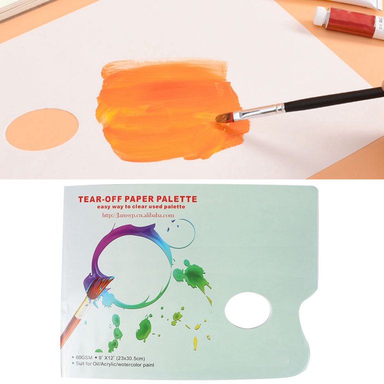 A4 Palette Paper Pad, Palette Paper, Oil Painting For Painting Artist  Supplies Gouache