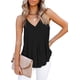 thumbnail image 1 of Camisola con cuello en V fluido para mujer, camisetas sin mangas informales de verano, camisetas sueltas sin mangas Fokelyi WMZL-1647-3, 1 of 6