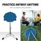 thumbnail image 3 of Drum Practice Pad Donner Silent de 8 pulgadas con baquetas azules, 3 of 8