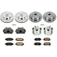thumbnail image 2 of PowerStop Front and Rear Stock Replacement Brake Pad and Rotor Kit with Calipers Fits: HONDA Select Models KCOE2303, 2 of 5