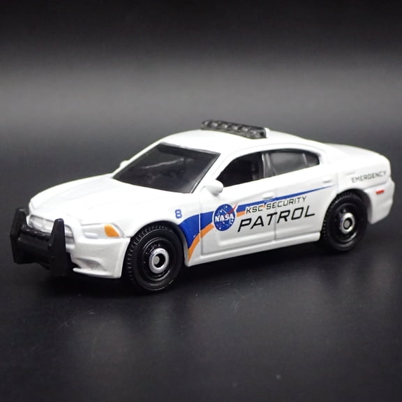 Open Box 2011-2023 DODGE CHARGER PURSUIT NASA KSC SECURITY POLICE 1:64 DIECAST MODEL CAR