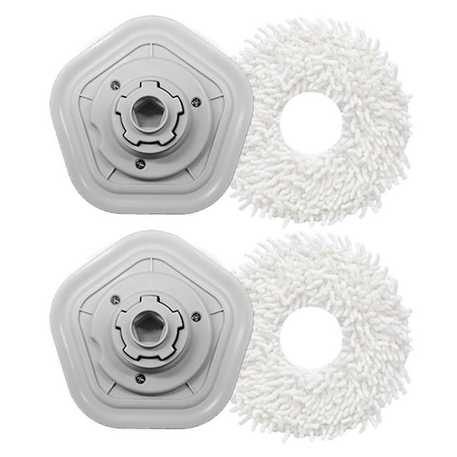Soporte para trapeador y trapeador reemplazables mejorados de 4 piezas