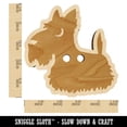 thumbnail image 2 of Delightful Cartoon Scottish Terrier Wood Buttons for Crochet Knitting Sewing DIY Craft - 1.25 Inch Large (5pcs), 2 of 7