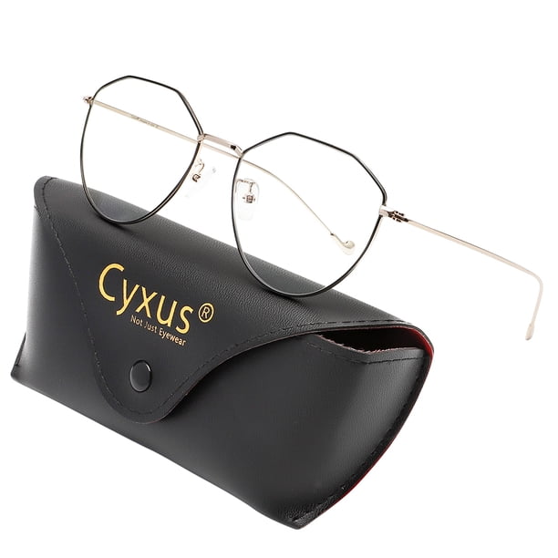 Filtro de Luz Azul Cyxus gafas Antireflejantes Marco Redondos Anti Tensión de Ojos 8009T62 Style