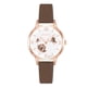 thumbnail image 1 of Reloj de cuarzo para mujer, relojes para mujer Juxiaosho, reloj de moda para mujer, reloj de acero inoxidable, informal, para vestir, pulsera de cristal, paño de cocina, 1 of 3