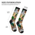 thumbnail image 2 of Lsque Mallard Ducks Pattern Sport Compression Socks for Men & Women 15-20 mmHg Knee High Nurse Pregnant Running Medical and Travel Athletic, 2 of 6