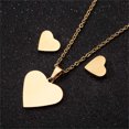 thumbnail image 4 of PVCS Women's Fashion Pendant Earring Set Color Clavicle Necklace Exquisite Earrings, 4 of 4
