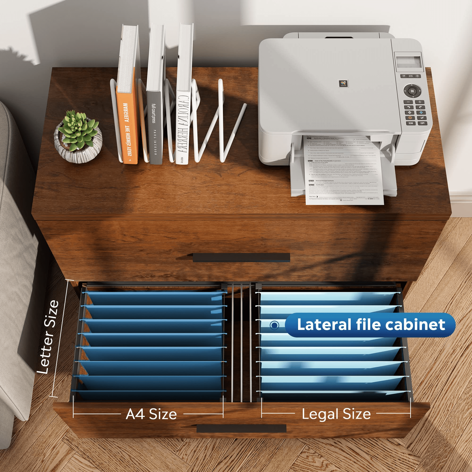 Buy DEVAISE 2 Drawer Wood Lateral File with Antitilt Mechanism