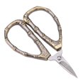 thumbnail image 4 of Gold Stainless Steel Sewing Shears with Arc Shaped Handle, Great for Fabric Crafts Cutting, Mini Scissors for Embroidery and Decoration, 4 of 7