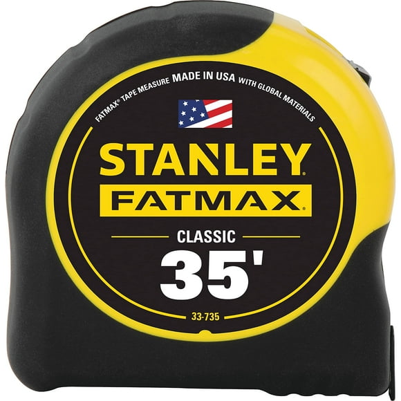 Stanley 33-735-25 35ft. and 25ft. Fatmax Tape Measure Combo Pack, Yellow