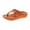 Orange, variant on Clearance VerPetridure Women's Slides Flip Flops Orthotic Flip Flops With Arch Support Soft Thong Sand