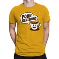 thumbnail image 2 of Coffee Humor: Pour Decisions Men's T-shirt, 2 of 3