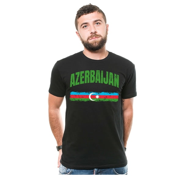 Mens Azerbaijan Flag Tshirt Azerbaijan Patriotic Shirt Azerbaijan National Flag Tee Azerbaijan Gifts