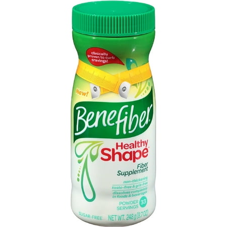 Benefiber Healthy Shape Fiber Supplement Powder 8.70 oz (Pack of 3)